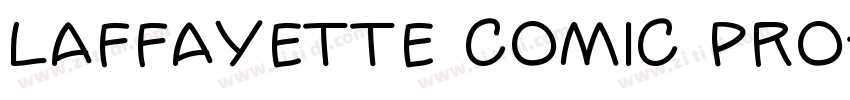 Laffayette Comic Pro字体转换
